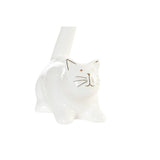 Statua Decorativa DKD Home Decor Porțelan Gatto (8.5 x 5.5 x 13 cm) - zannishop