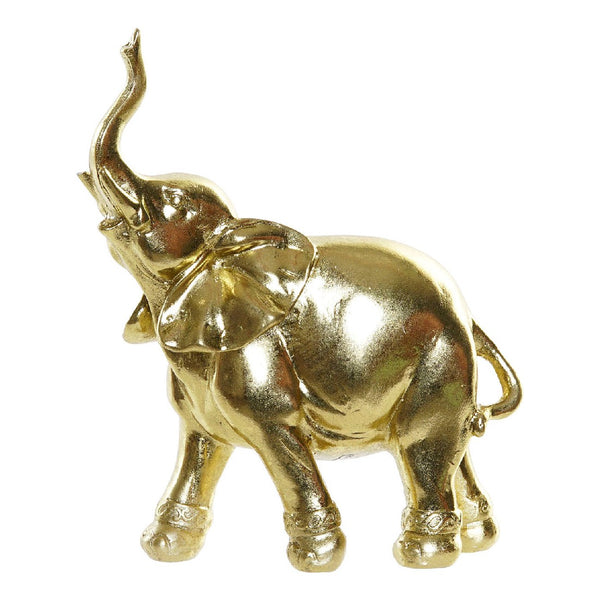 Statua Decorativa DKD Home Decor Resina Elefant (15 x 6.8 x 18.3 cm) - zannishop