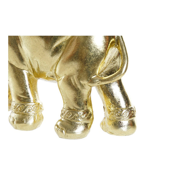 Statua Decorativa DKD Home Decor Resina Elefant (17 x 6.2 x 12 cm) - zannishop