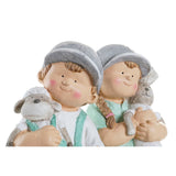 Statua Decorativa DKD Home Decor Fibră de Sticlă Bambini (2 pcs) (20 x 18 x 48 cm) - zannishop