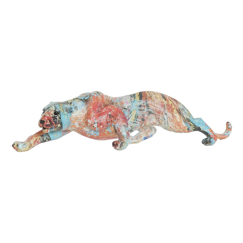 Statua Decorativa DKD Home Decor Resina Pantera (39 x 10 x 9 cm) - zannishop