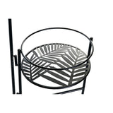 Macetero DKD Home Decor Negro Metal (65 x 20 x 49 cm)