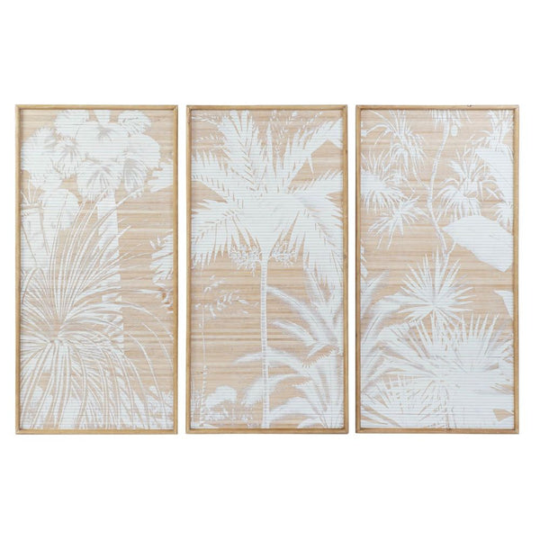 Quadro DKD Home Decor Legno Bambù Palme (58 x 4 x 120 cm) - zannishop