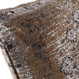 Cuscino DKD Home Decor Nero Beige Poliestere Cotone Marrone Chiaro (45 x 12 x 45 cm) - zannishop