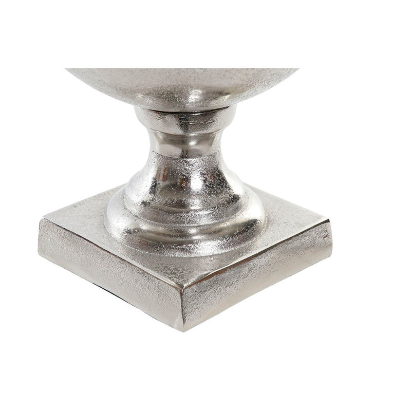 DKD Home Vase Decor Silver Aluminium (24 x 24 x 49 cm)