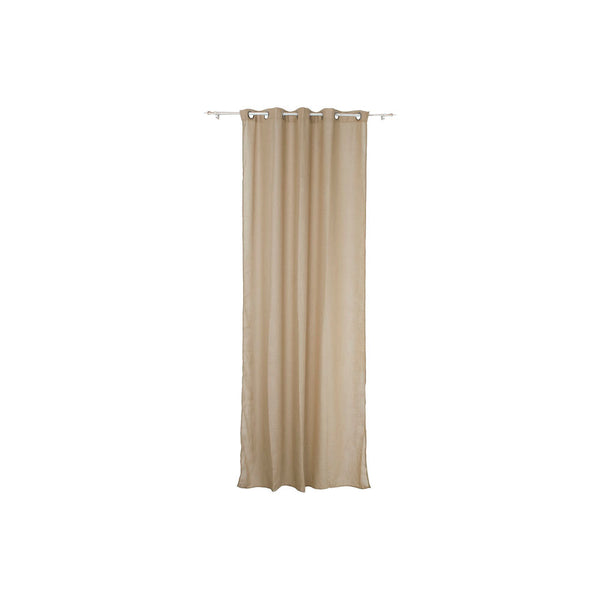 Tenda DKD Home Decor Beige Poliestere (140 x 1 x 270 cm)