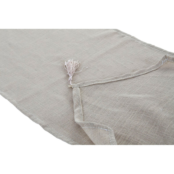 DKD Home Decor Beige Polyester Table Runner (35 x 135 x 1 cm)