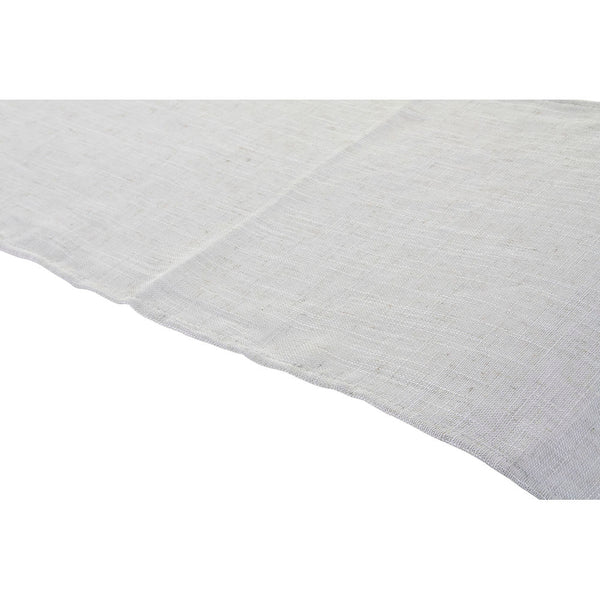 DKD Home Table Runner décor en polyester gris clair (35 x 135 x 1 cm)