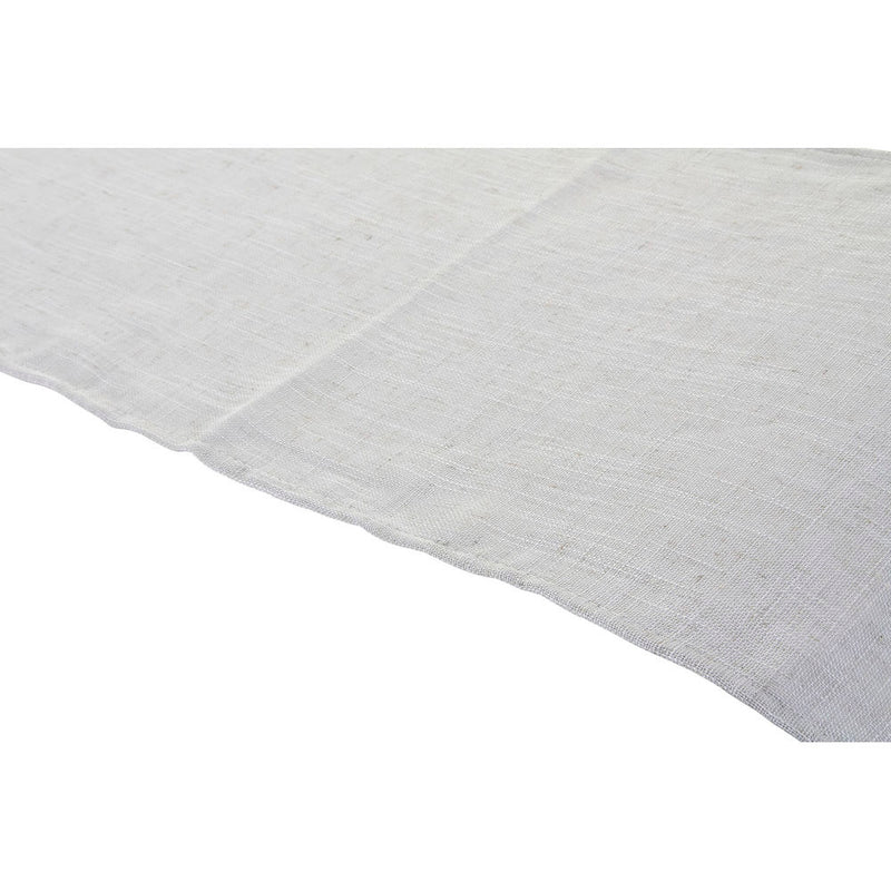 DKD Home Table Runner décor en polyester gris clair (35 x 135 x 1 cm)