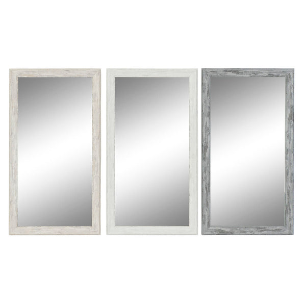 Miroir mural DKD Home Decor (3 pc) (36 x 2 x 66 cm)