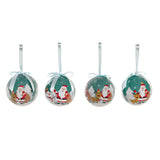 Palla di Natale DKD Home Decor PVC Babbo Natale (7 pcs) (7.5 x 7.5 x 12 cm)