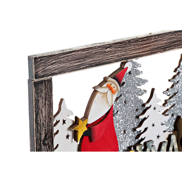 Décoration de Noël DKD DecCor Wood Corde (36 x 1,5 x 20 cm)