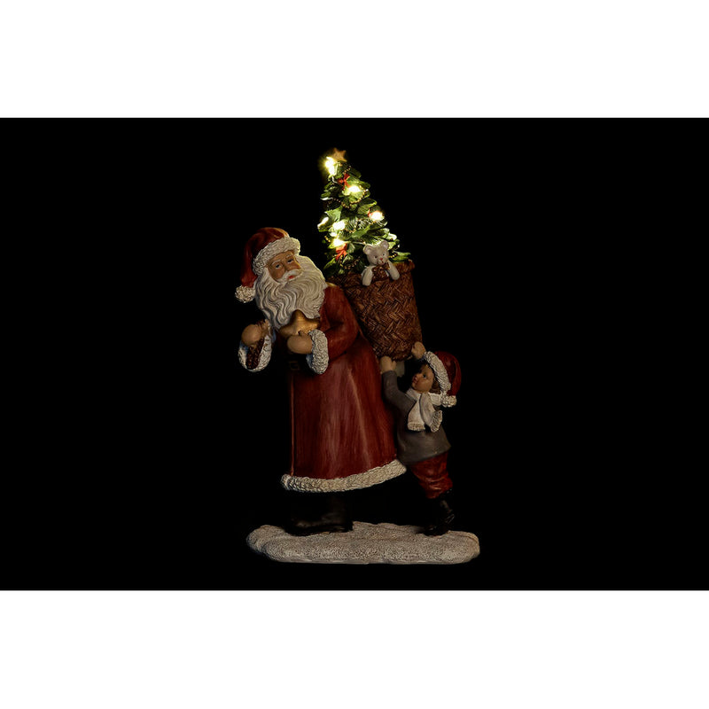 Dekorative Statue DKD Home Decor Santa Claus Harz (15 x 11 x 27 cm)