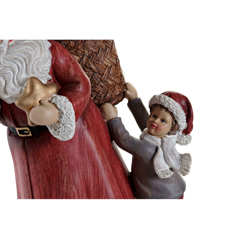 Dekorative Statue DKD Home Decor Santa Claus Harz (15 x 11 x 27 cm)