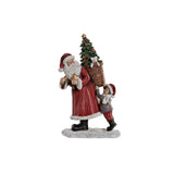 Dekorative Statue DKD Home Decor Santa Claus Harz (15 x 11 x 27 cm)