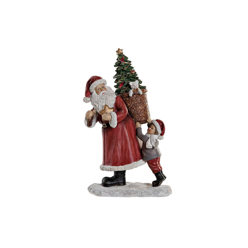 Dekorative Statue DKD Home Decor Santa Claus Harz (15 x 11 x 27 cm)