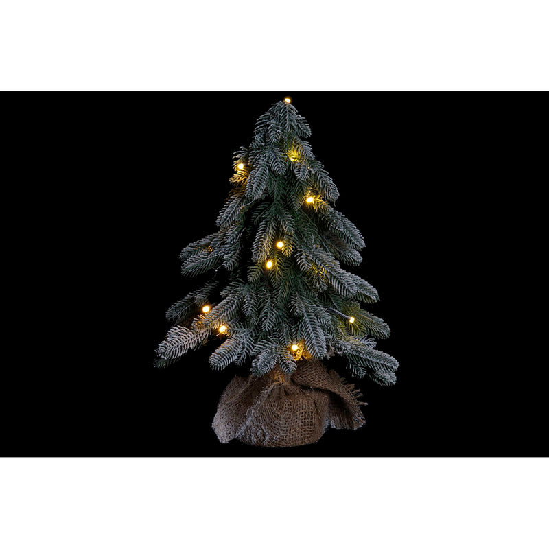 Weihnachtsbaum DKD Home Decor PVC LED Snowy (24 x 24 x 40 cm)