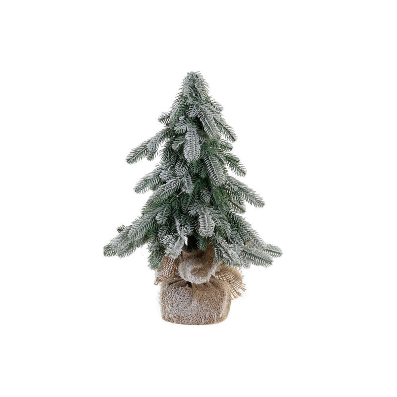 Weihnachtsbaum DKD Home Decor PVC LED Snowy (24 x 24 x 40 cm)