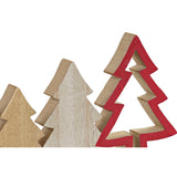 Weihnachtsdekoration DKD Home Decor Holz (40 x 1,8 x 14 cm)