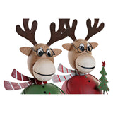 Weihnachtsdekoration DKD Home Decor Renna Metall (2 PCs) (16 x 14 x 26 cm)