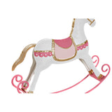 Weihnachtsdekoration DKD Home Decor Metal Horse (20 x 5 x 18 cm) (2 Stcs)