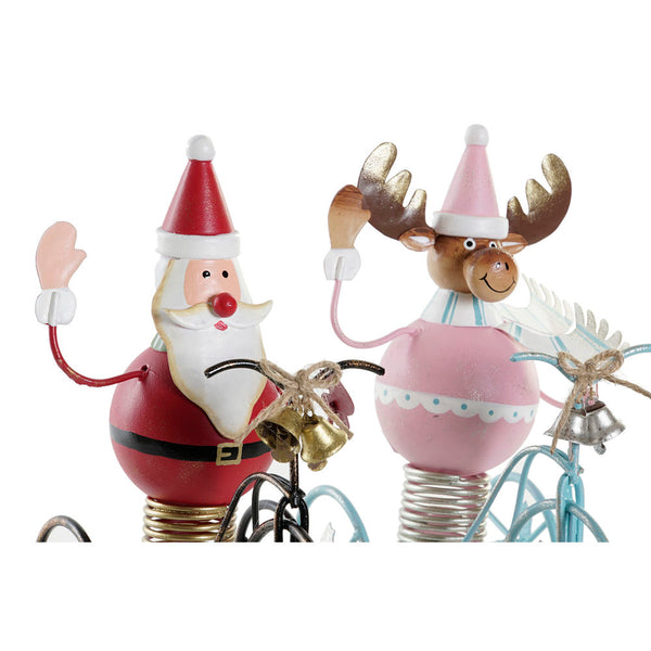 Weihnachtsdekoration DKD Home Decor Metal (2 PCs) (15 x 9 x 19 cm)