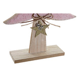 Arbre de Noël avec étoile DKD décoration intérieure en bois en bois MDF (2 pc) (26,5 x 6 x 58 cm)