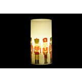 LED DKD Home Candela Decor Wachs (7,5 x 7,5 x 15 cm)