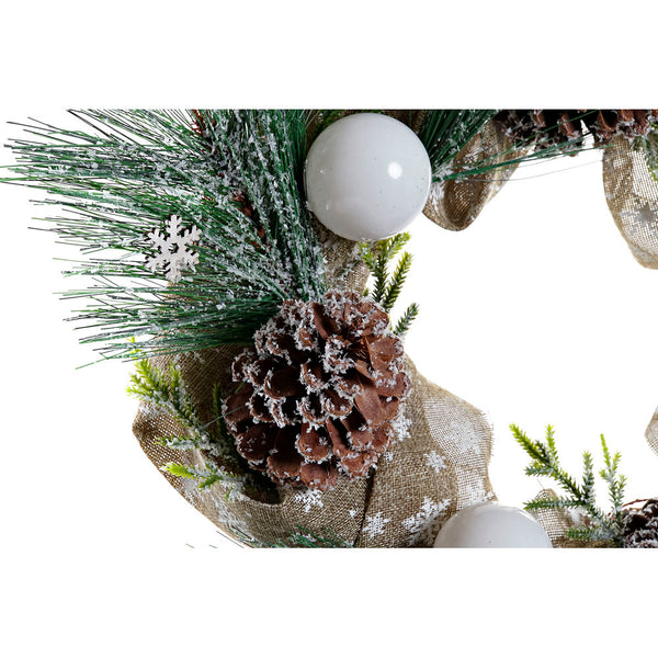 Weihnachten Ghirand DKD Home Decor PVC (61 x 14 x 61 cm)