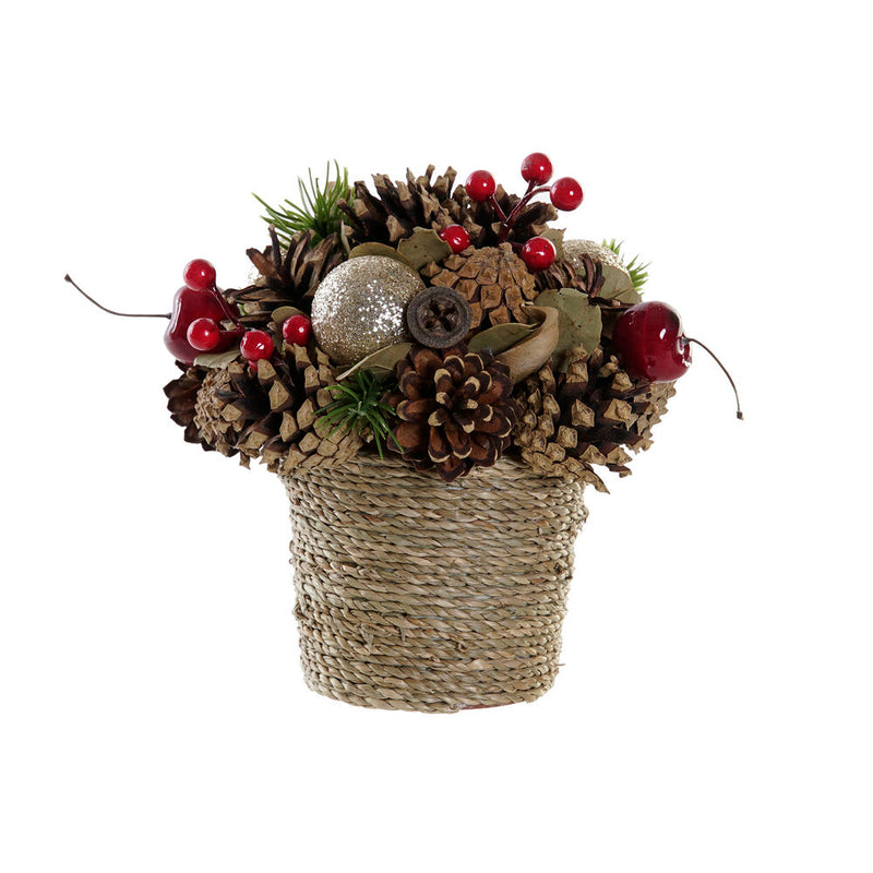 Centrotavola DKD Home Decor Natale (18 x 18 x 18 cm) - zannishop