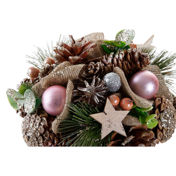 Centrotavola DKD Home Decor Natale (18 x 18 x 18 cm) - zannishop