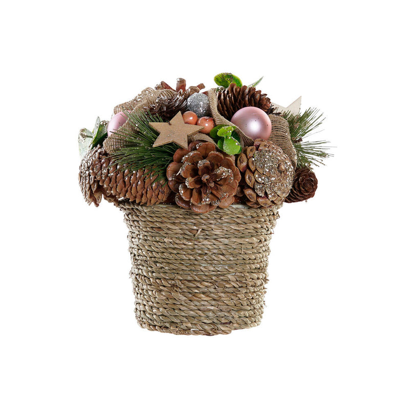 Centrotavola DKD Home Decor Natale (18 x 18 x 18 cm) - zannishop