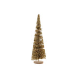 Weihnachtsbaum DKD Home Golden Decor Polyester (19 x 19 x 60 cm)