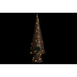 Árbol de Navidad DKD Decoración del hogar Rattan LED (32 x 18 x 100 cm)