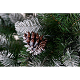 Weihnachtsbaum DKD Home Decor PVC LED Snowy (100 x 100 x 150 cm)