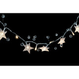 Christmas Ghirland DKD Home Decor Stars blanches (4,5 x 2 x 160 cm)