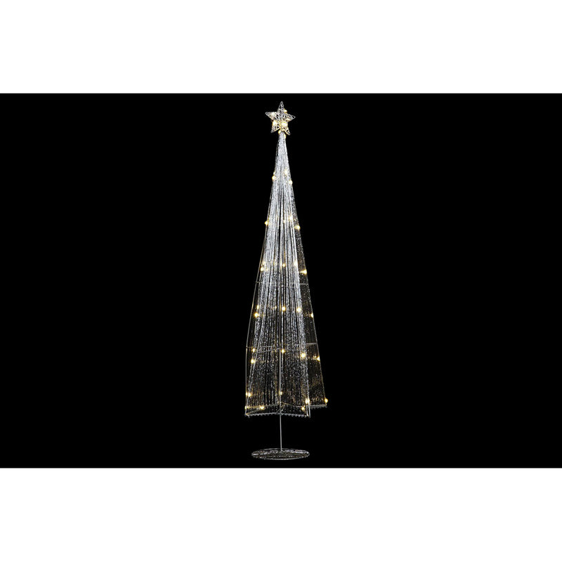 Arbre de Noël avec Stella DKD Home Decor LED Metal (2 PCS) (23 x 20 x 80 cm)