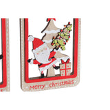 Decorazione Natalizia DKD Home Decor Legno MDF Babbo Natale (3 pcs) (8 x 0.5 x 13 cm)