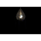 Lampada da Terra DKD Home Decor Nero Metallo Dorato (35 x 35 x 85 cm) - zannishop