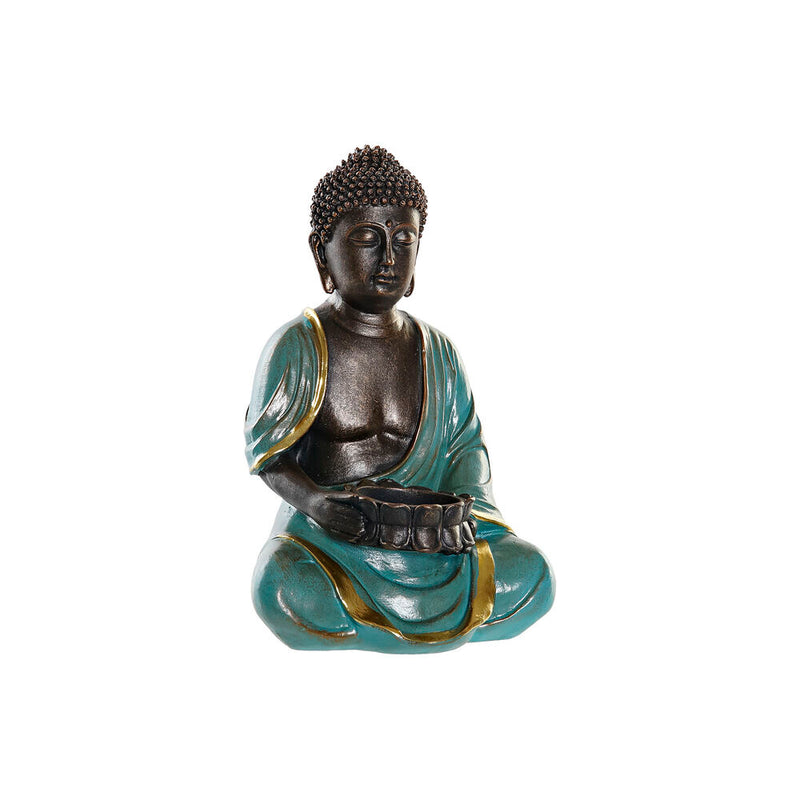 Statua Decorativa DKD Home Decor Resina Buda (15.8 x 13 x 23.5 cm) - zannishop