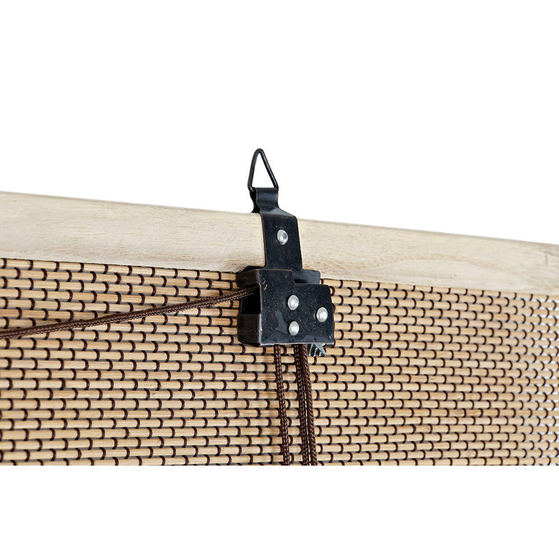 Magasin à rouleaux DKD DKD Home Decor Light Bamboo Brown (90 x 3 x 175 cm)