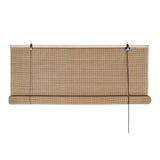 Magasin à rouleaux DKD DKD Home Decor Light Bamboo Brown (90 x 3 x 175 cm)