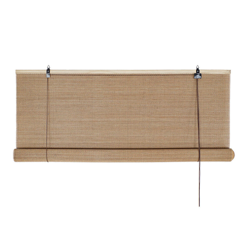 Magasin à rouleaux DKD DKD Home Decor Light Bamboo Brown (90 x 3 x 175 cm)