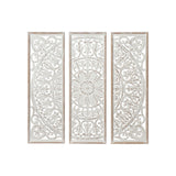 Decorazione da Parete DKD Home Decor Mandala Legno MDF (120.5 x 2 x 121.5 cm) - zannishop