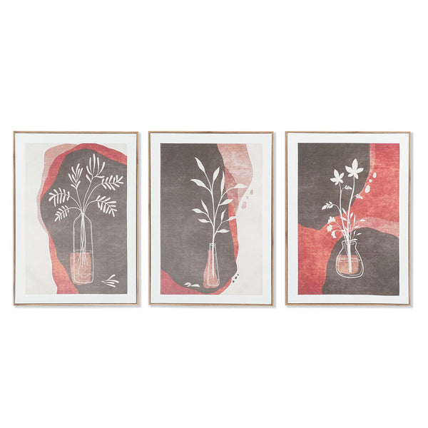 DKD Home Decor Vase Picture (3 PCS) (50 x 3 x 70 cm)