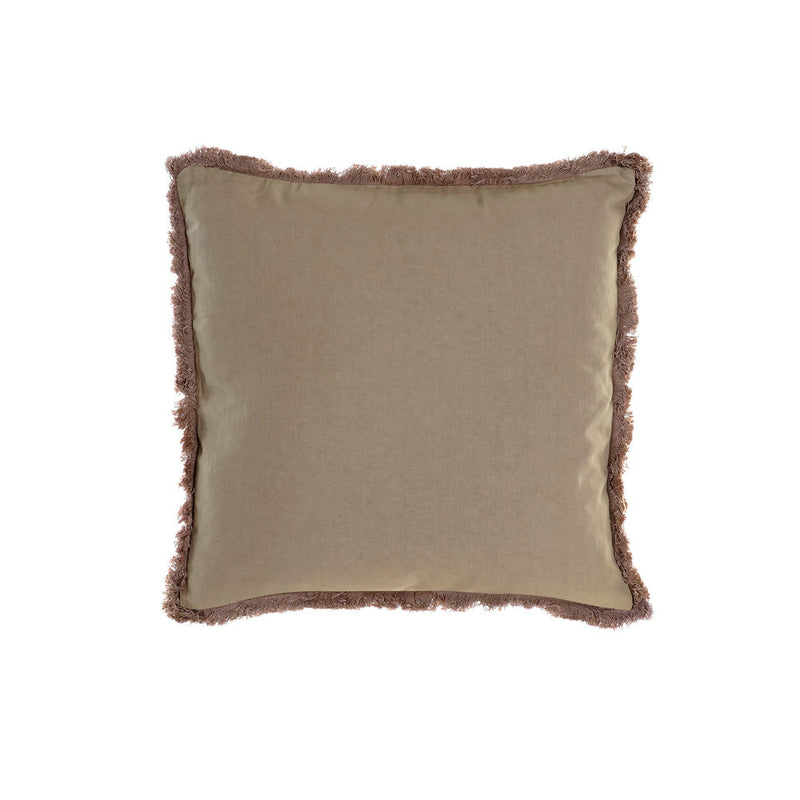 Cuscino DKD Home Decor Marrone Cotone Ventaglio (50 x 15 x 50 cm) - zannishop