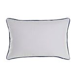 Cuscino DKD Home Decor Azzurro Bianco Cotone (60 x 15 x 40 cm) - zannishop