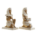 Statua Decorativa DKD Home Decor Egiziano Resina (2 pcs) (10 x 17 x 26 cm) - zannishop