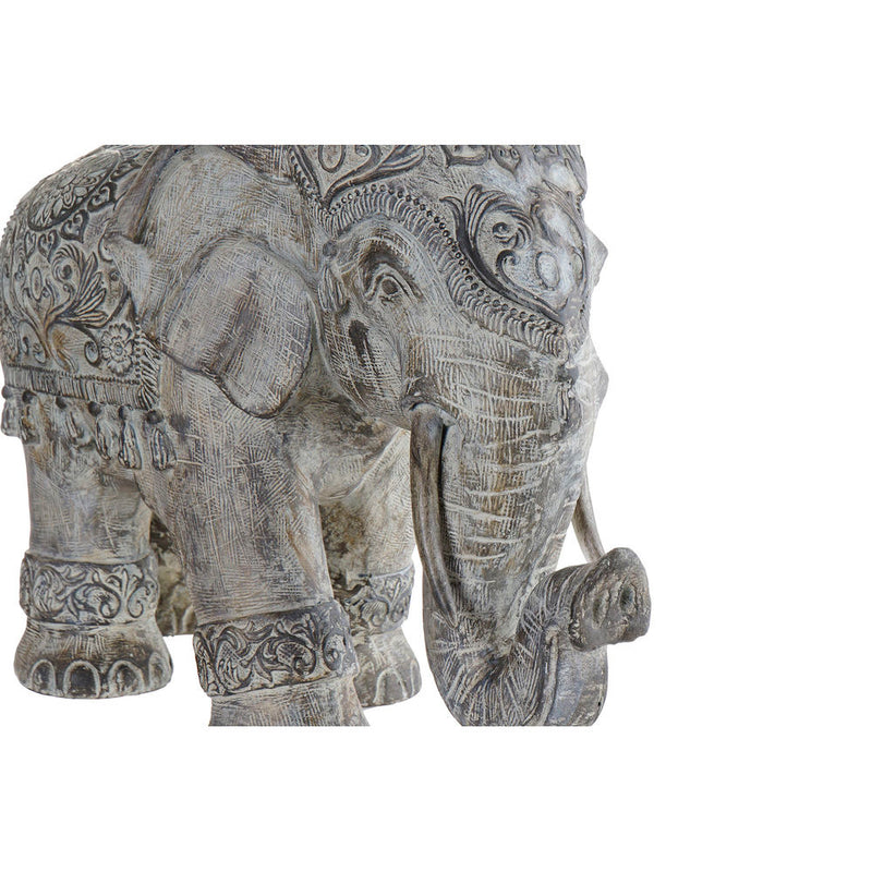 Statua Decorativa DKD Home Decor Elefant Resina (52 x 23 x 33 cm) - zannishop