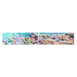 DKD Home Decor Pino Pino Ocean Canvas (2 pcs) (135 x 2,5 x 45 cm)